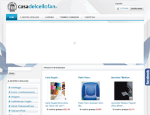 Tablet Screenshot of casadelcellofan.it